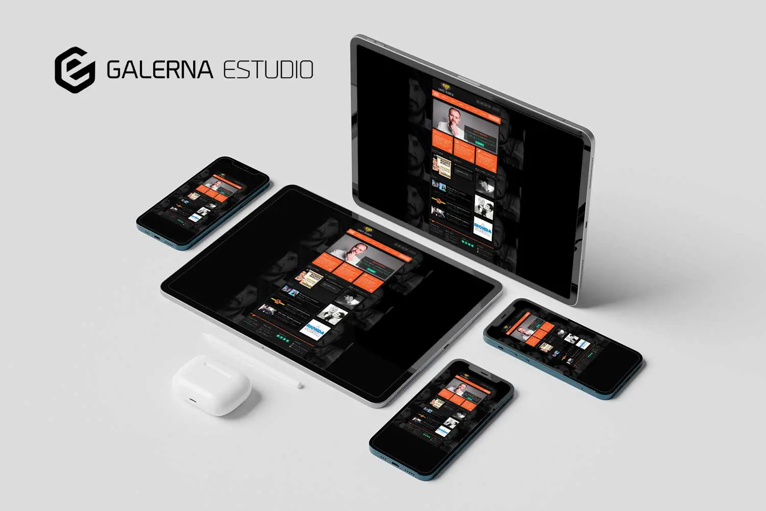 Página web Wordpress responsive David Rionda Asturias