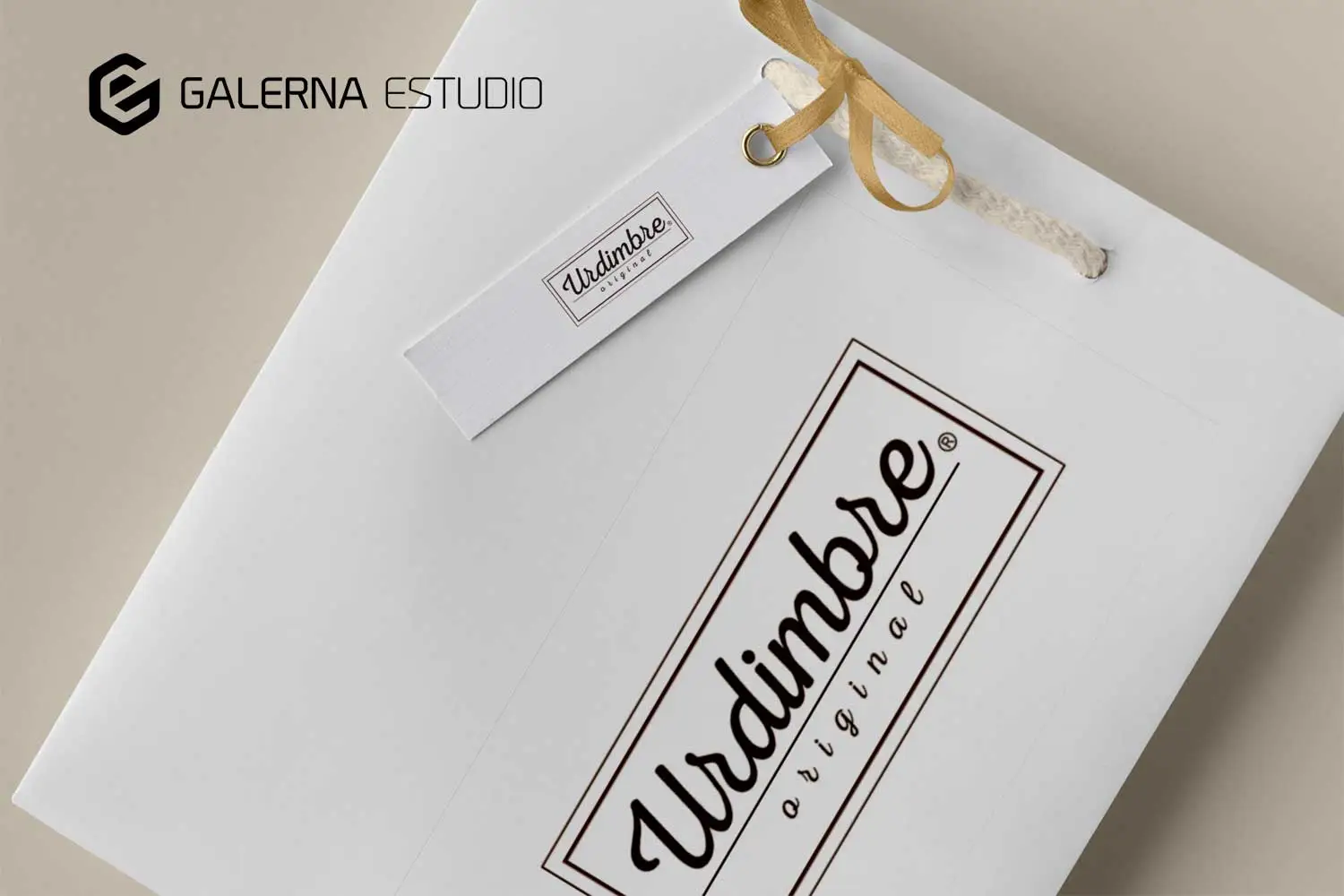 Creación logotipo Urdimbre bolsos artesanales