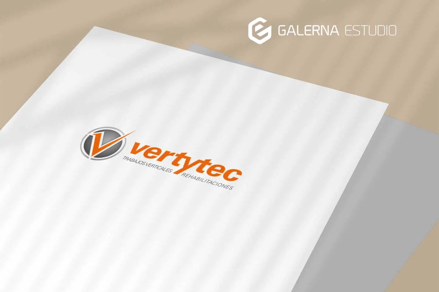 Proyecto identidad visual Vertytec, rehabilitaciones Asturias