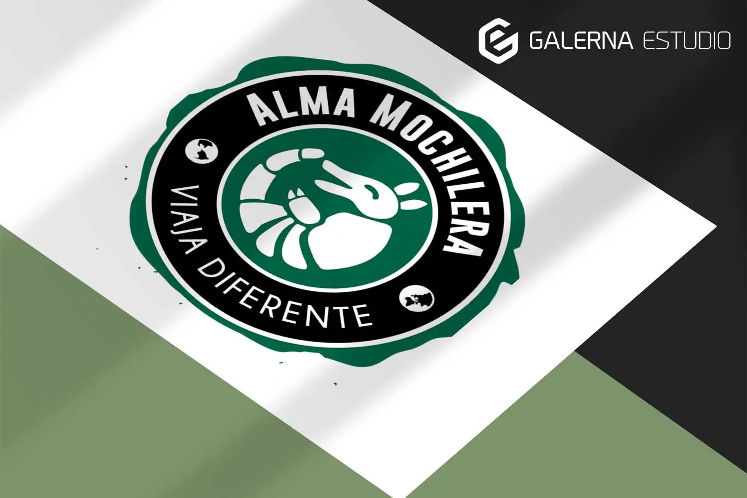 Creación logotipo medida agencia de viajes