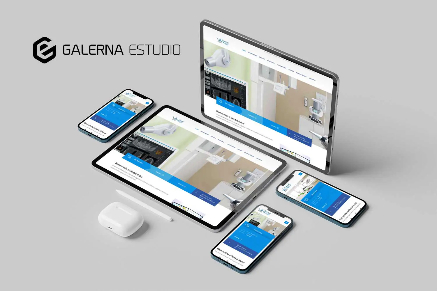 Diseño web profesional WordPress negocio dental