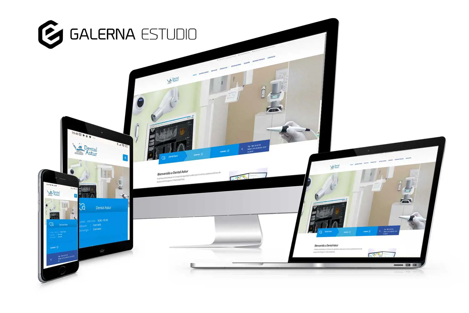 Creación página web WordPress empresa dental