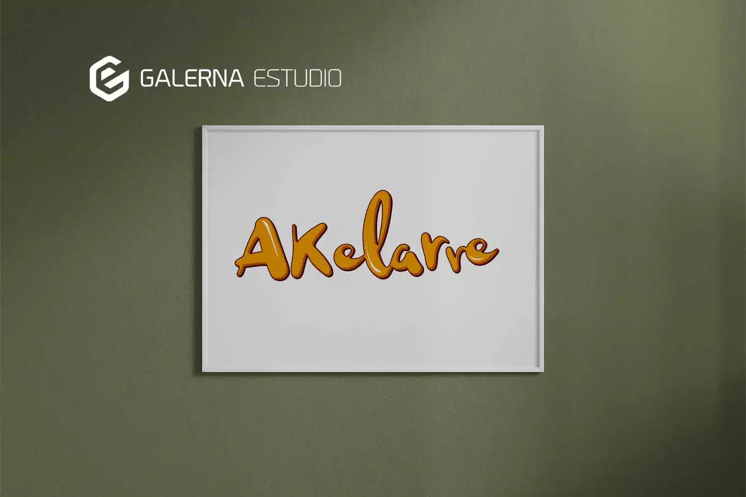 Diseño de logotipo a medida para administración de lotería Akelarre