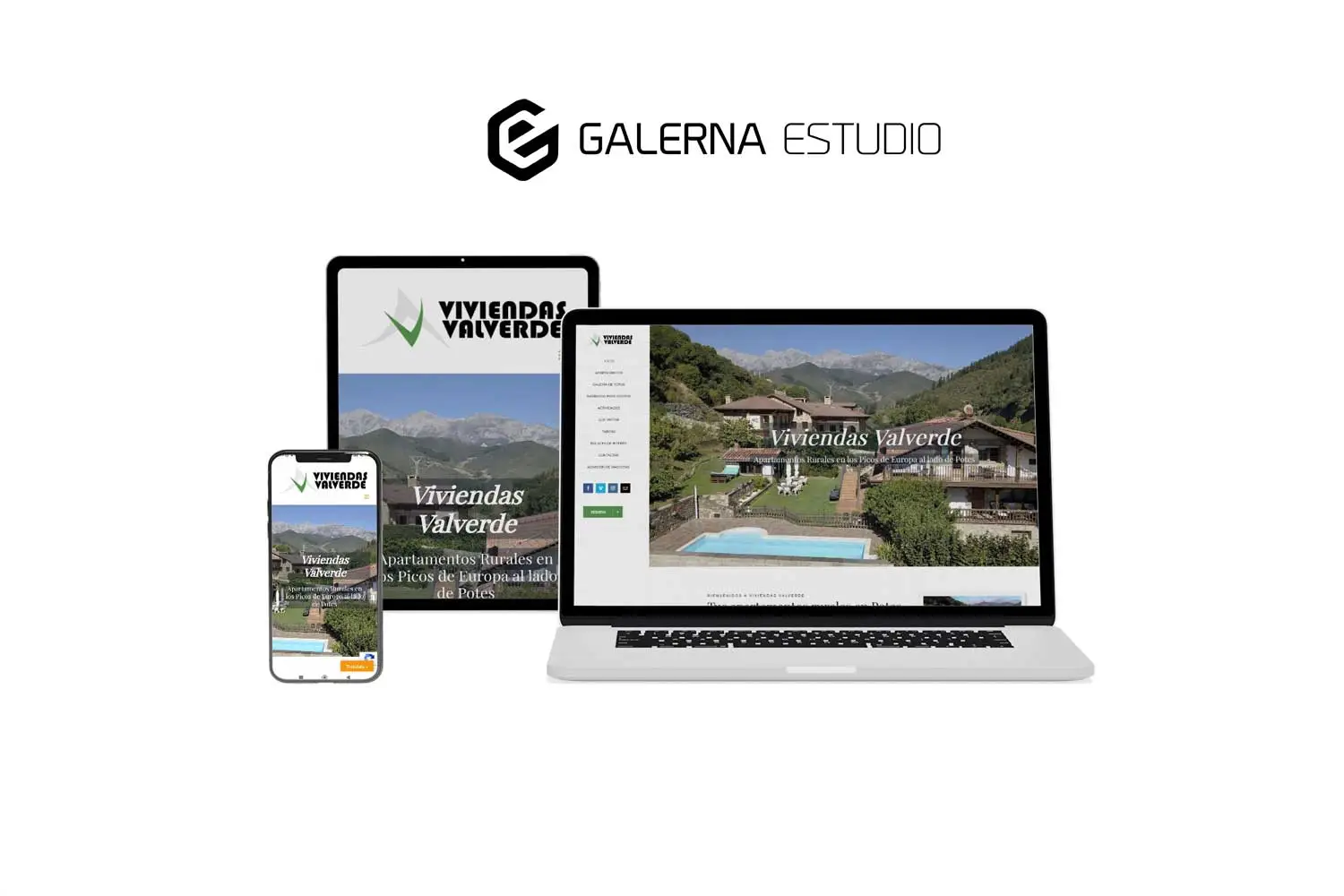 Proyecto web WordPress viviendas rurales Cantabria