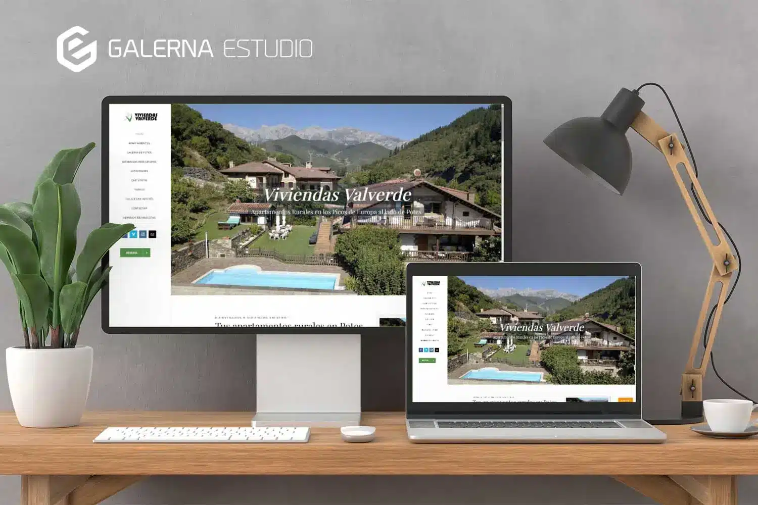 Desarrollo página web WordPress responsive turismo rural Cantabria