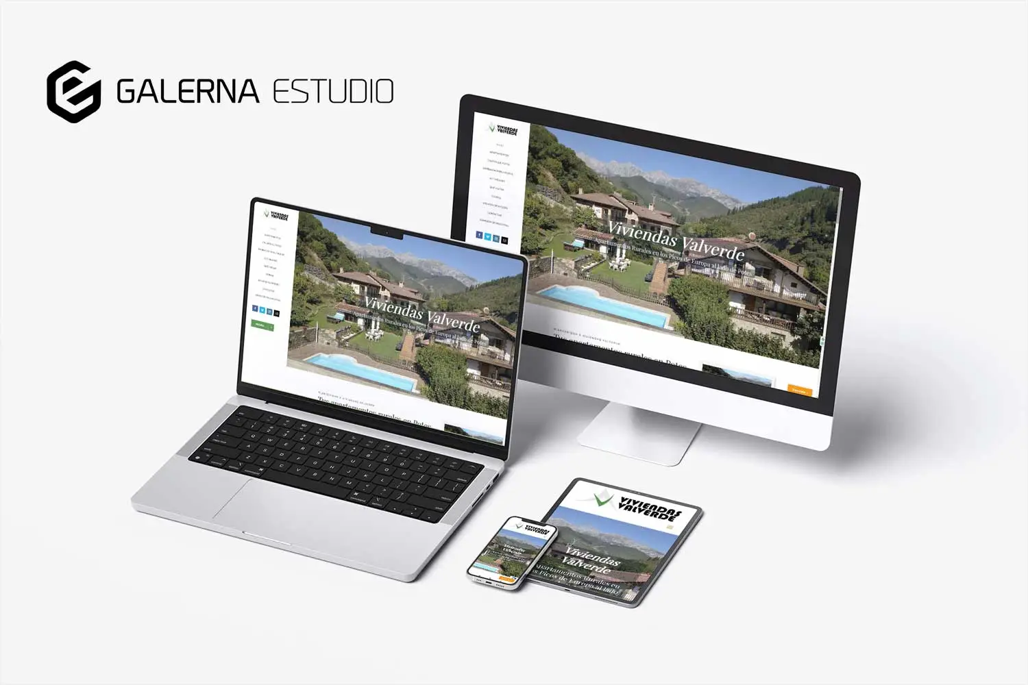 Diseño web WordPress empresa viviendas rurales Cantabria