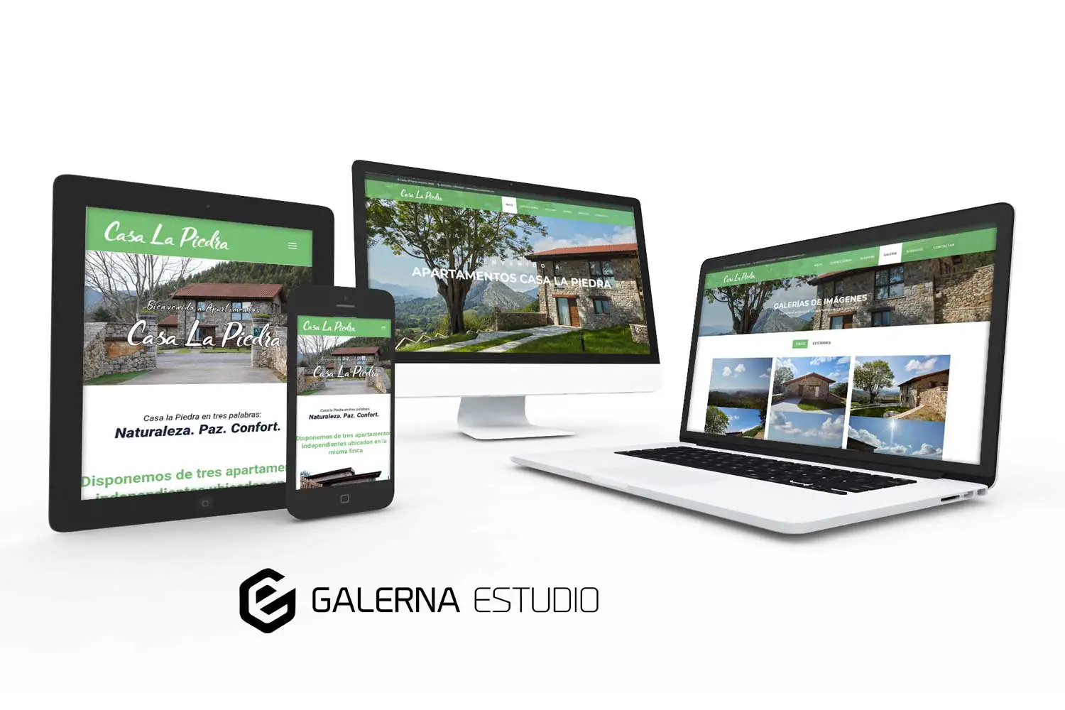 Desarrollo página web WordPress responsive Casa La Piedra