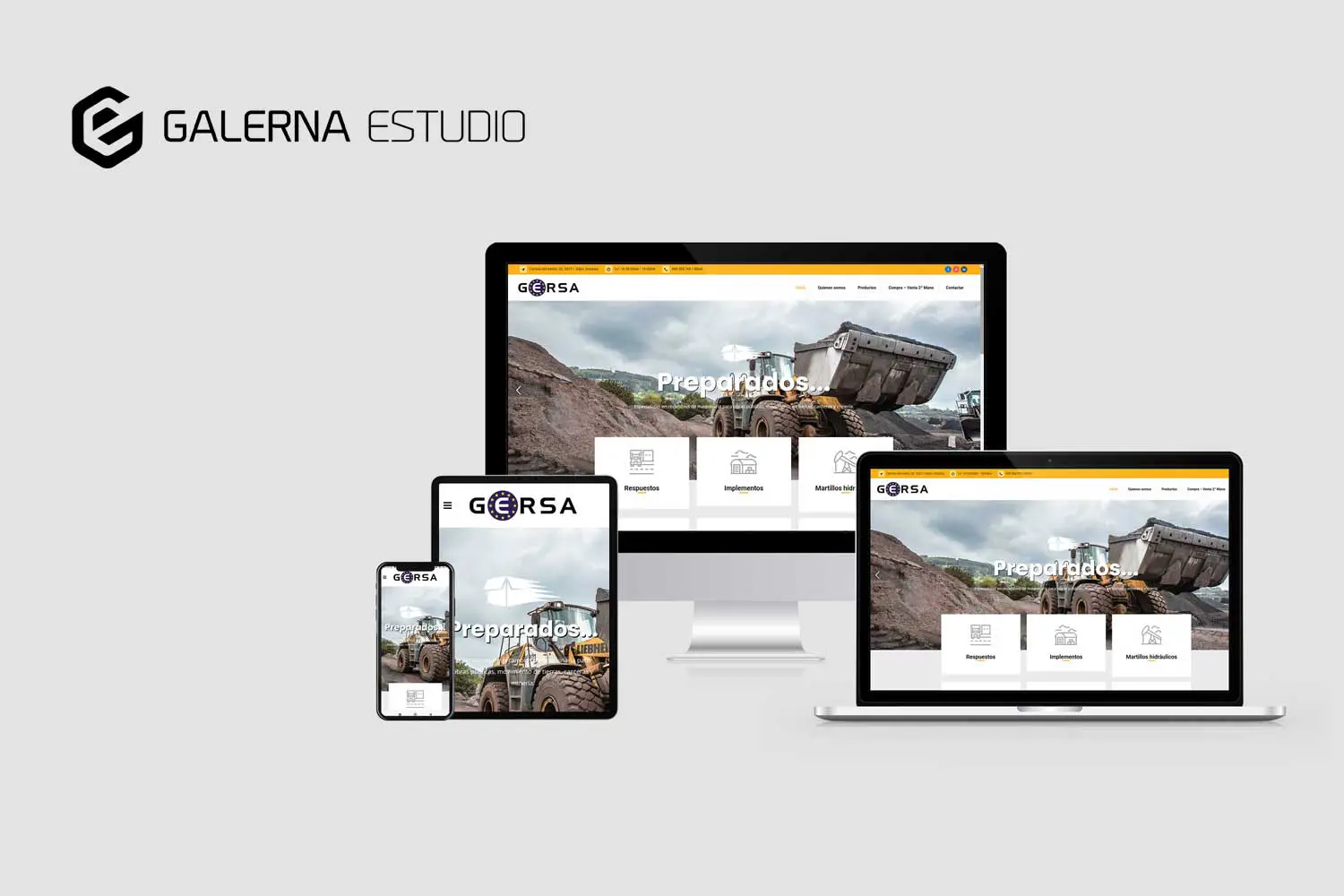 Diseño web Wordpress Gersa Gijón