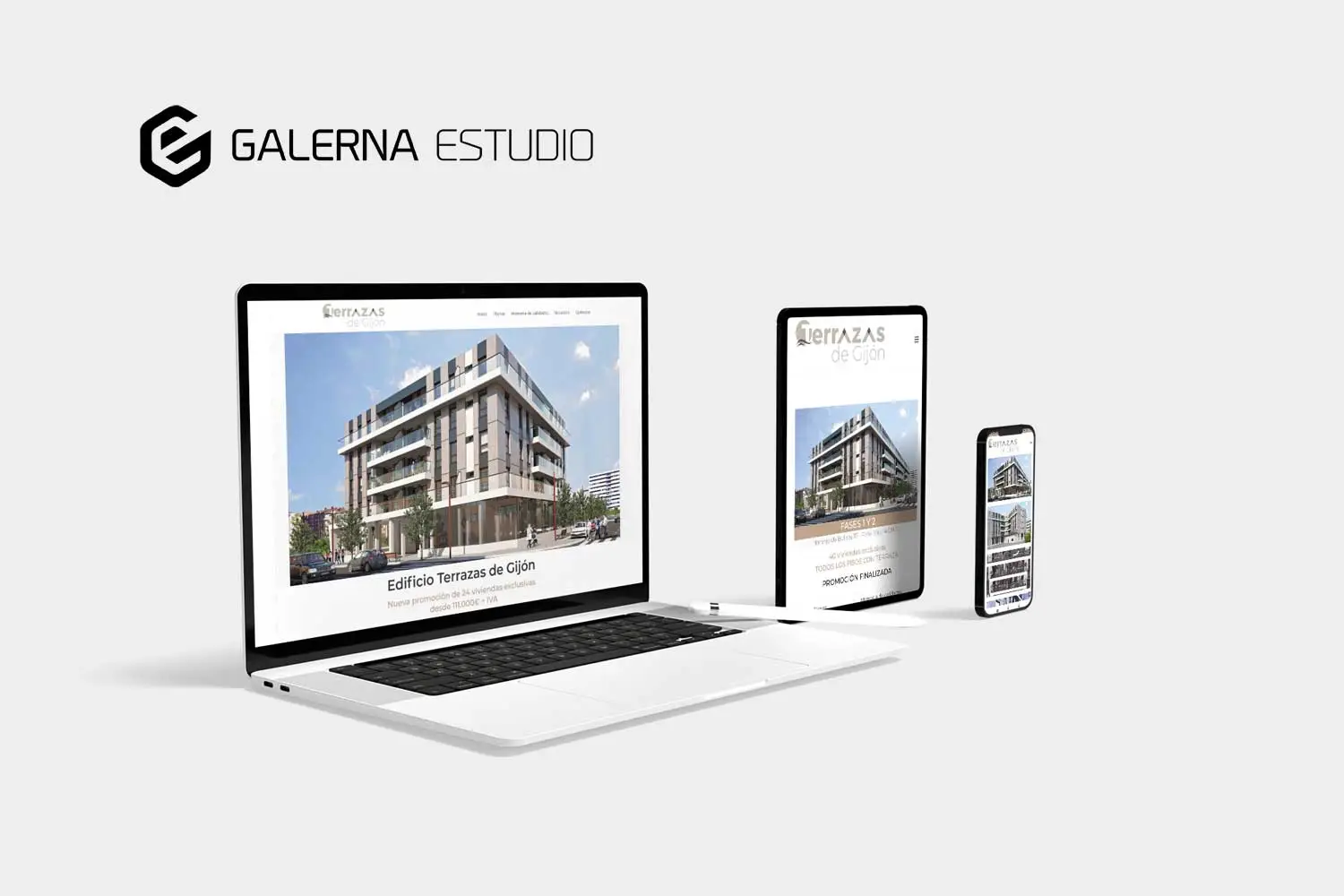 Diseño web WordPress Terrazas Gijón