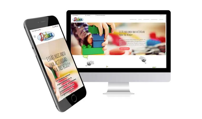 Servicio mantenimiento web WordPress Deduca.info.