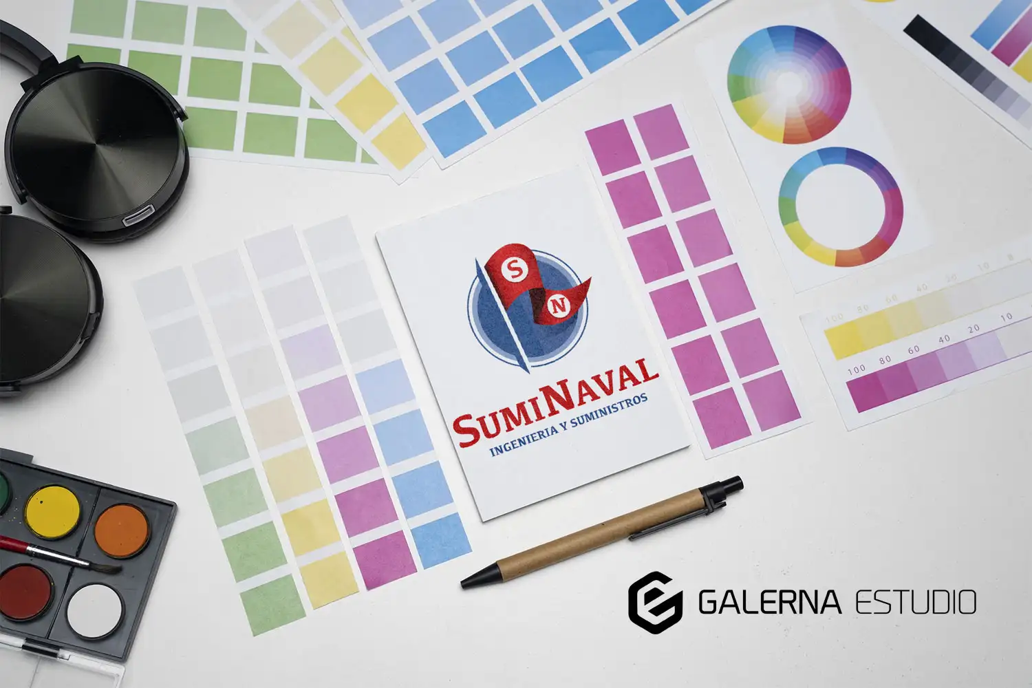 Diseño identidad visual corporativa Suminaval