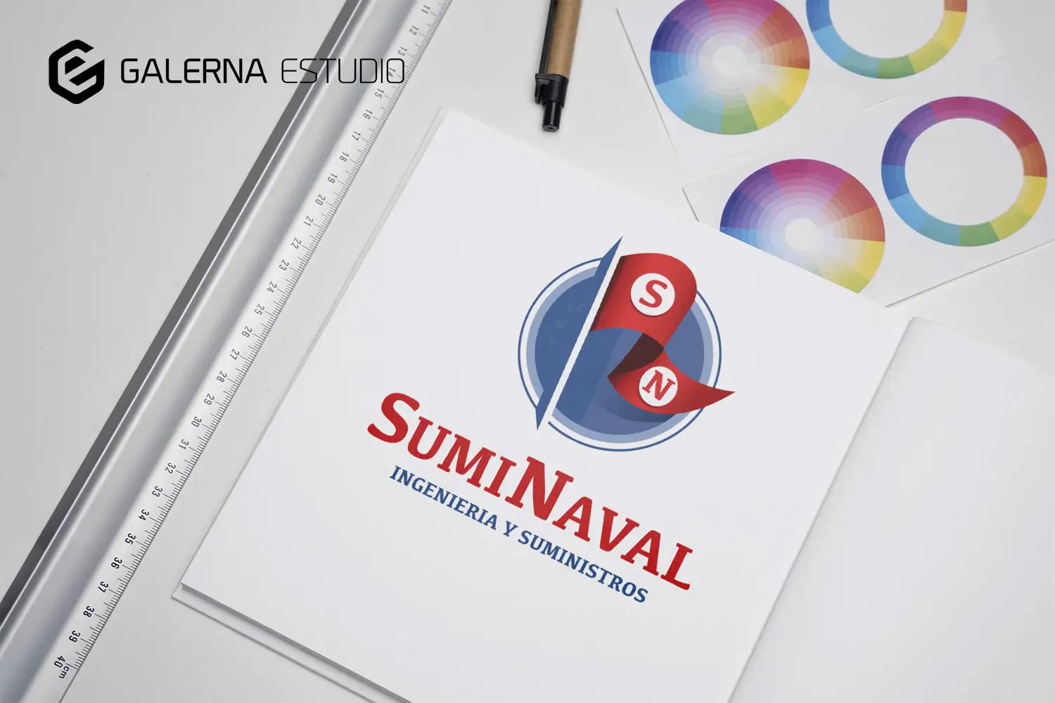 Diseño imagen corporativa empresa Suminaval