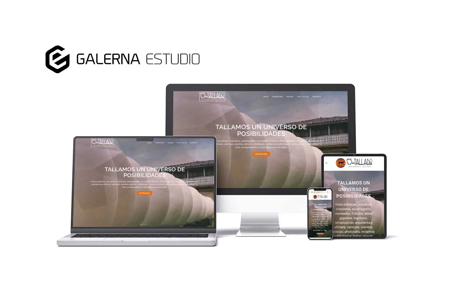 Desarrollo página web WordPress responsive Es Tallado