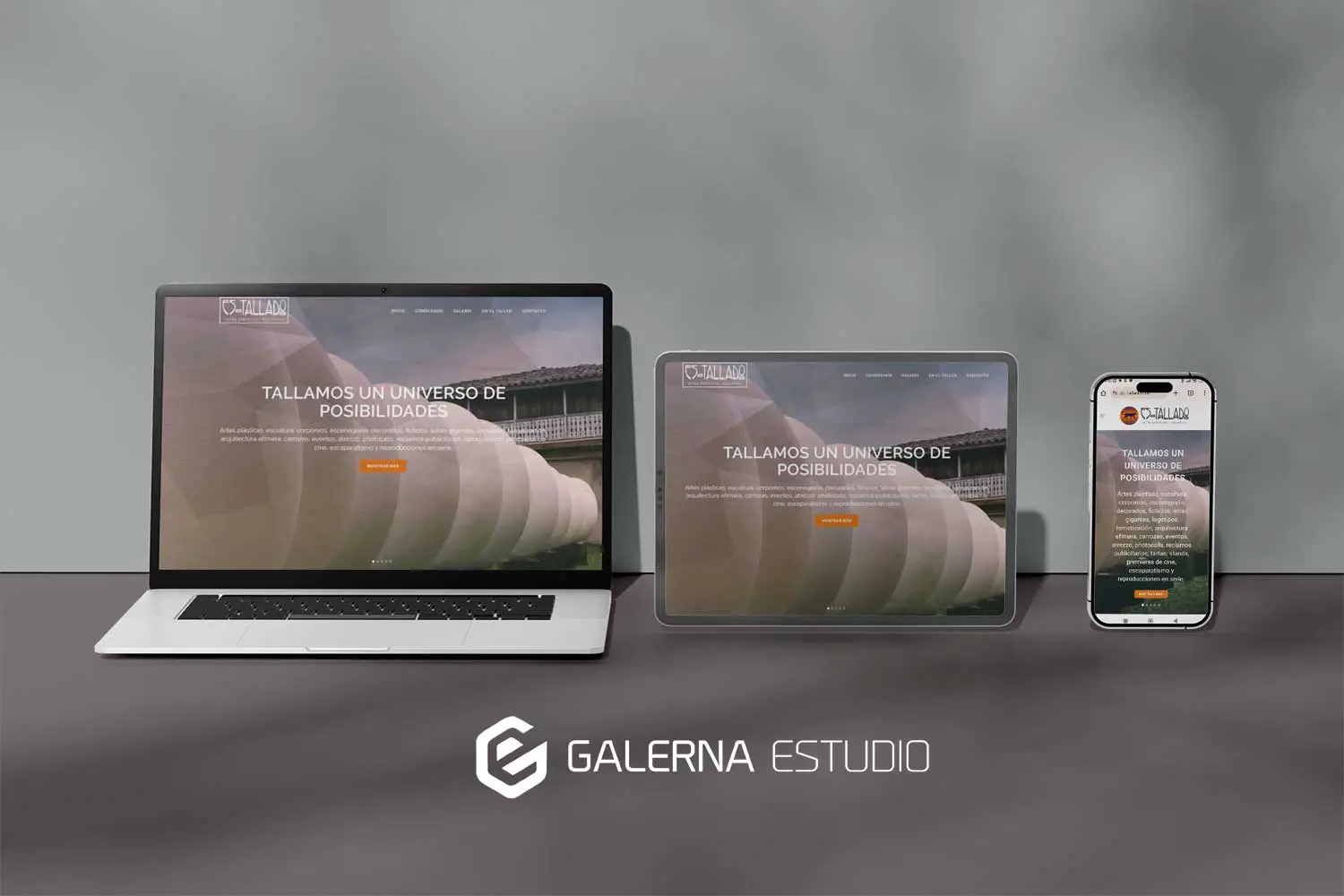 Creación página web WordPress Es Tallado,