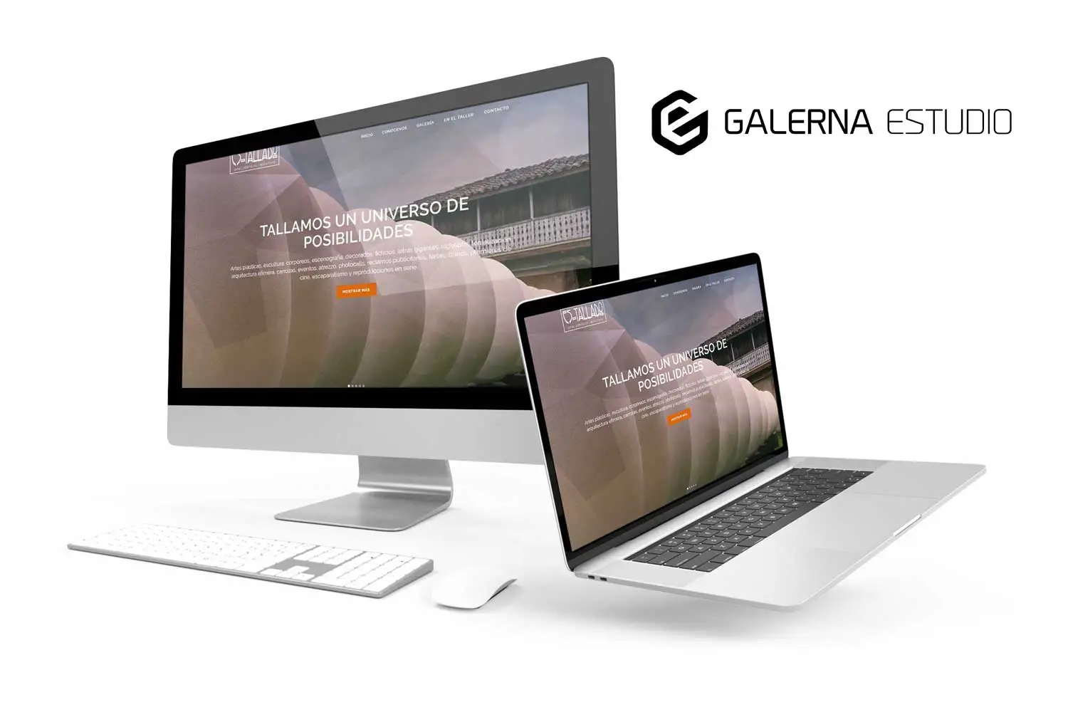 Proyecto diseño web profesional WordPress Es Tallado