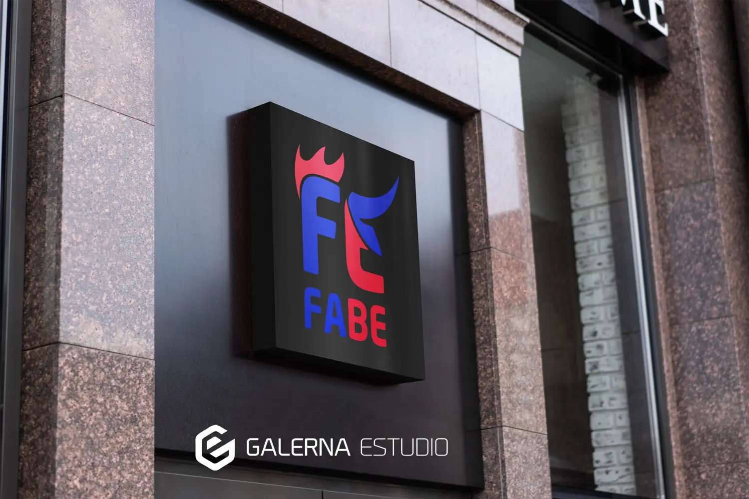 Diseño cartel corporativo FABE