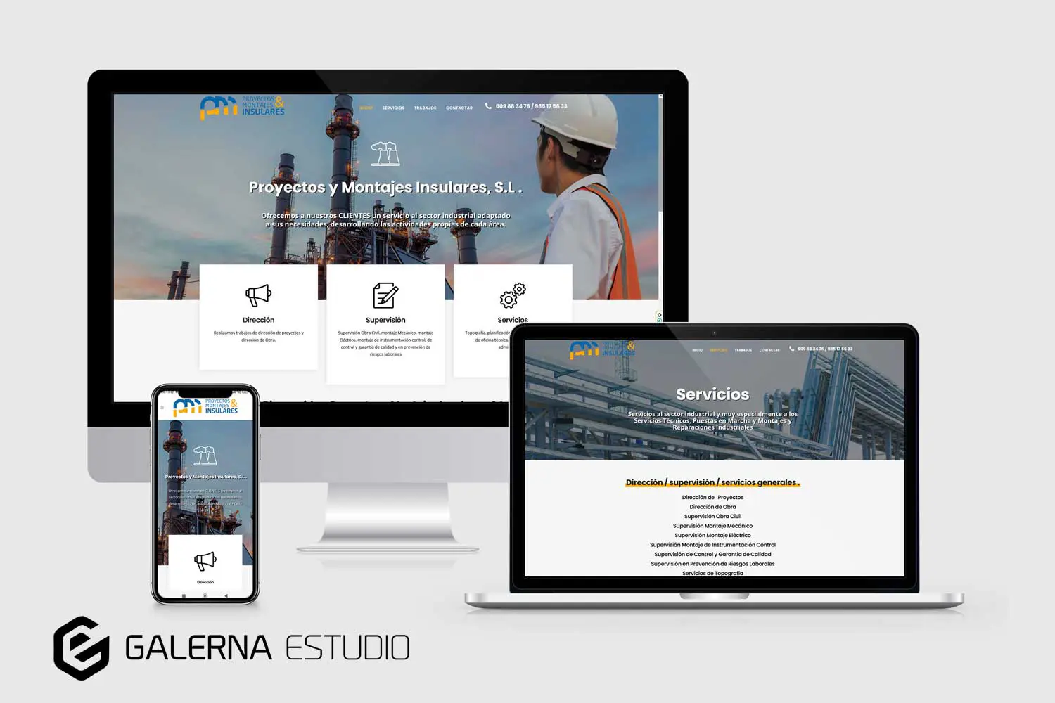 Desarrollo página web Wordpress adaptada móviles Promoin