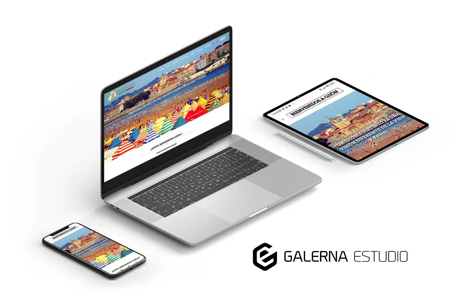 Desarrollo web Wordpress responsive programa cursos español extranjeros