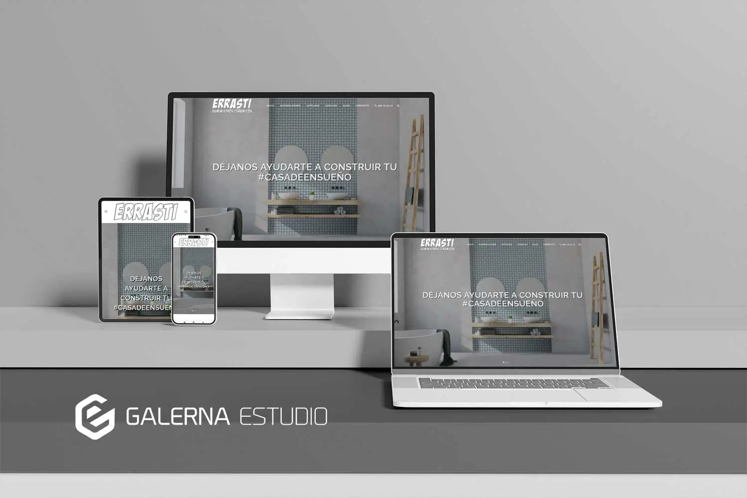 Creación página web Wordpress empresa materiales decoración.