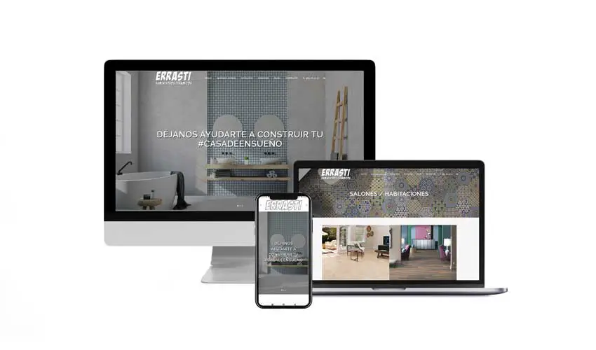 Diseño web Wordpress empresa materiales construcción