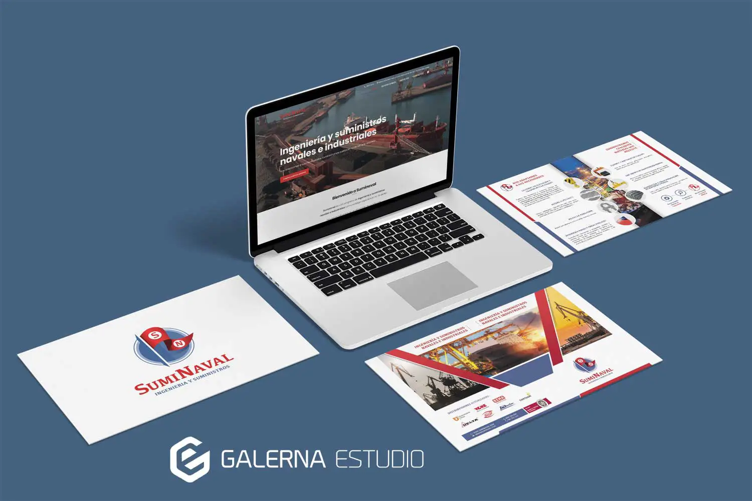 Diseño web corporativo Suminaval tecnología Wordpress