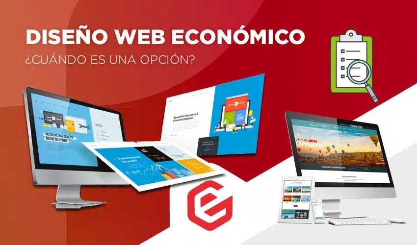 Diseño web económico o barato