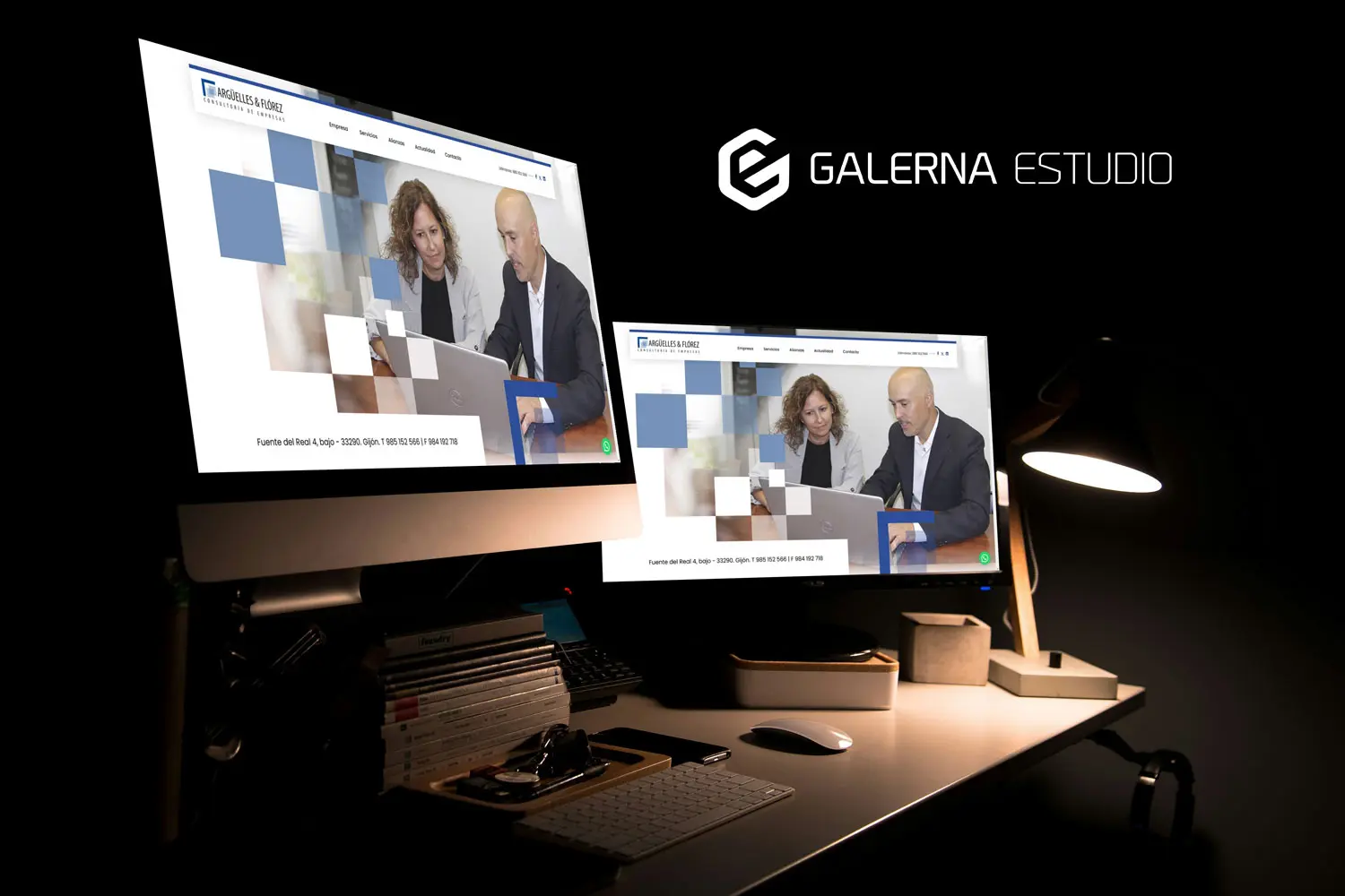 Web WordPress profesional Argüelles Florezl