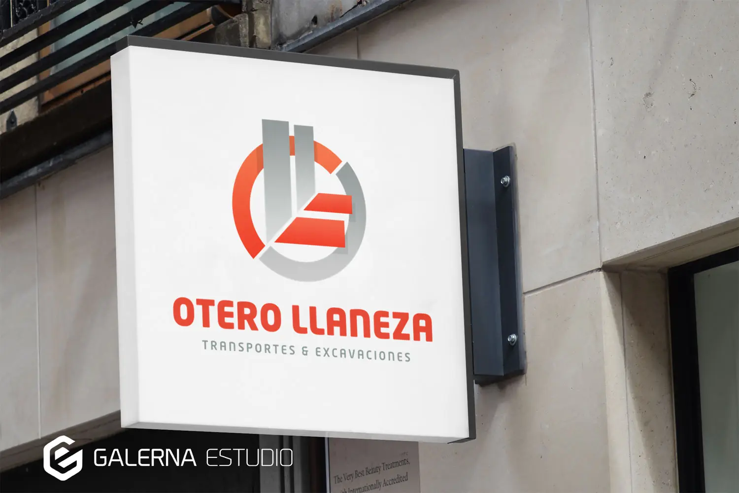 Diseño cartel de identidad visual Otero Llaneza S.L. transporte mercancías Asturias