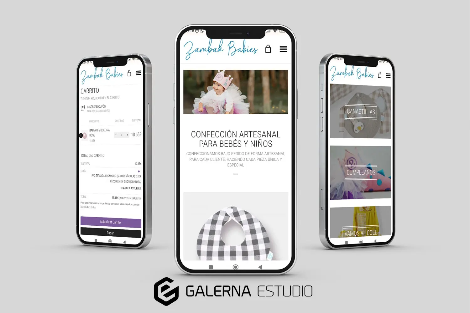 Desarrollo tienda online WordPress Ecommerce diseño móviles
