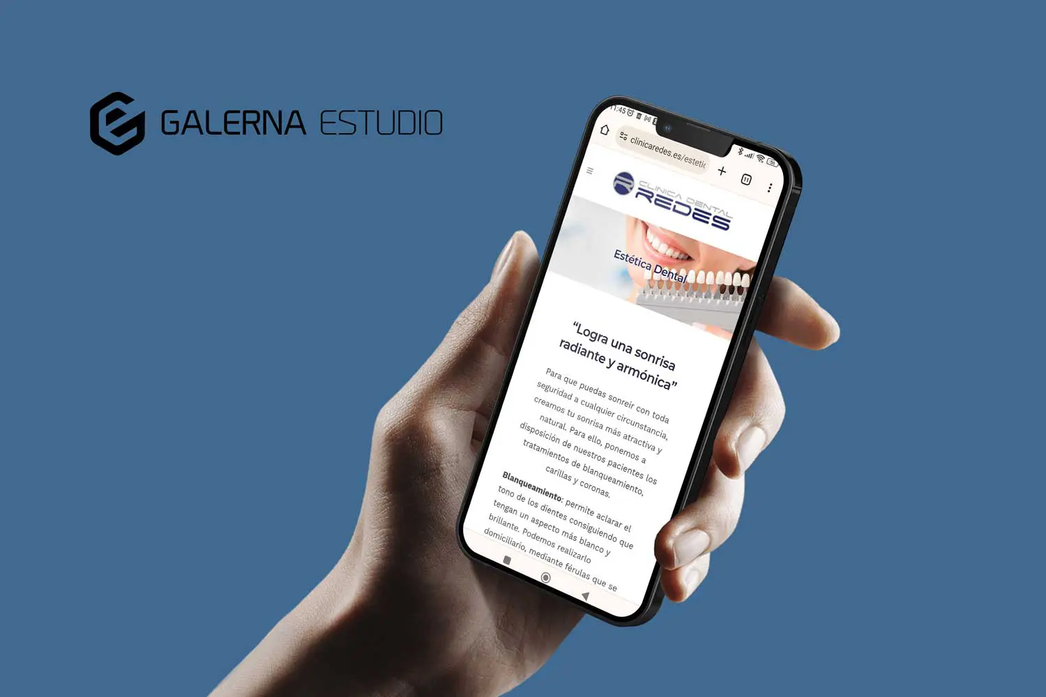 Diseño web profesional Clínica Dental Redes Asturias