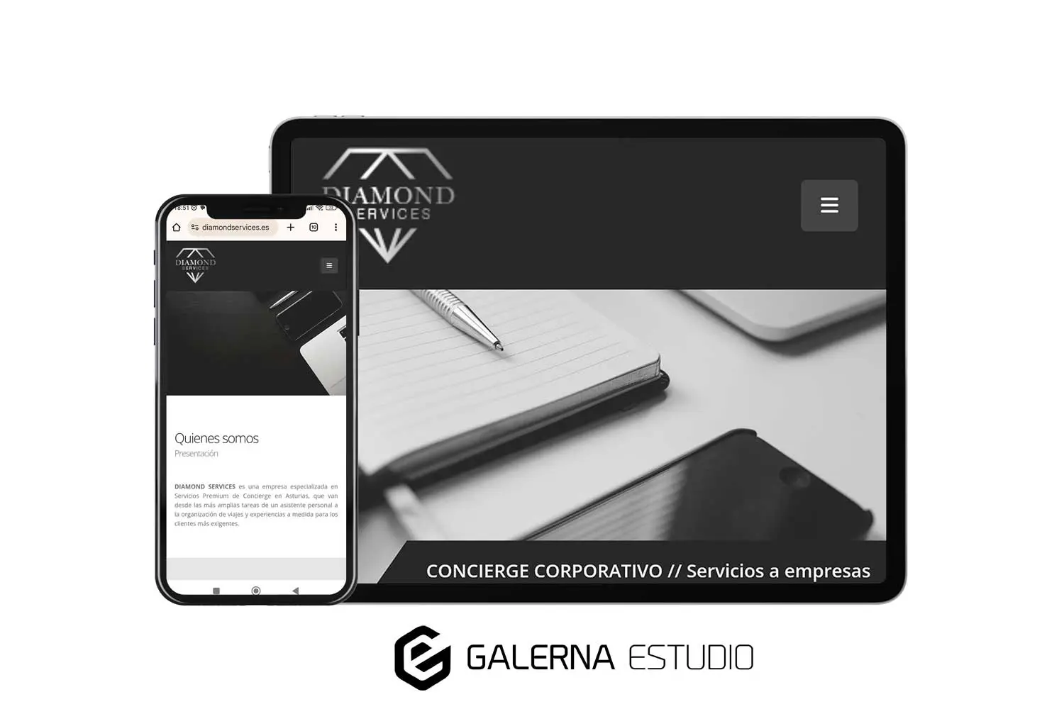 Desarrollo web empresarial servicios de concierge Gijón