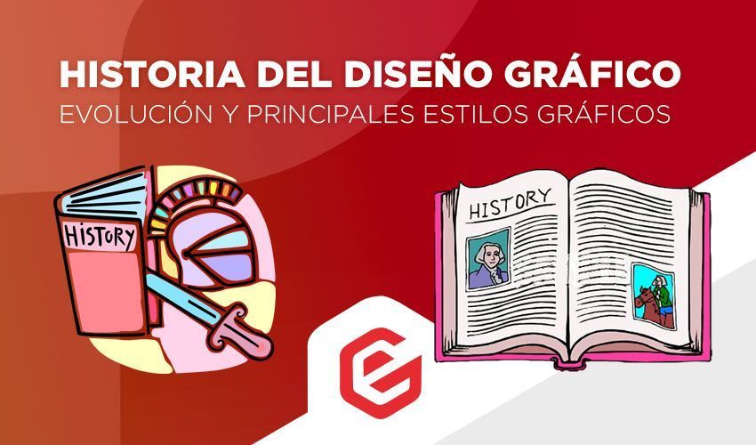 Historia del diseño gráfico: Evolución y principales estilos gráficos