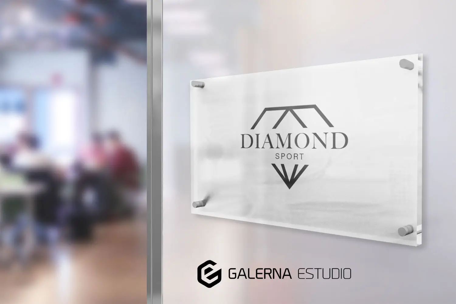 Diseño gráfico de cartel corporativo Diamond Services