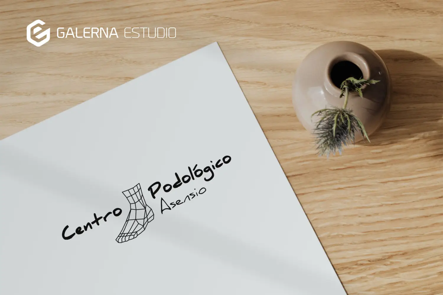 Diseño imagen corporativa Centro Podológico Asensio Asturias