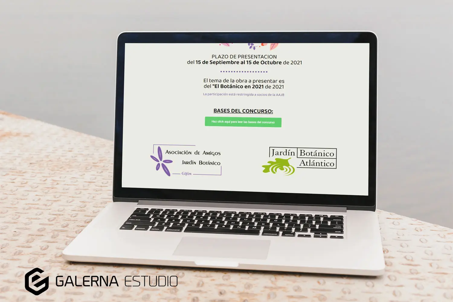 Creación página web concurso fotografía Gijón