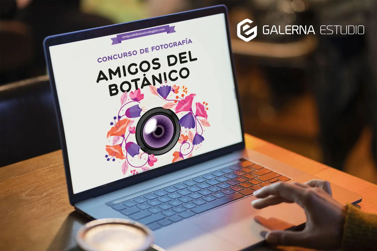 Diseño web concurso fotografía Gijón