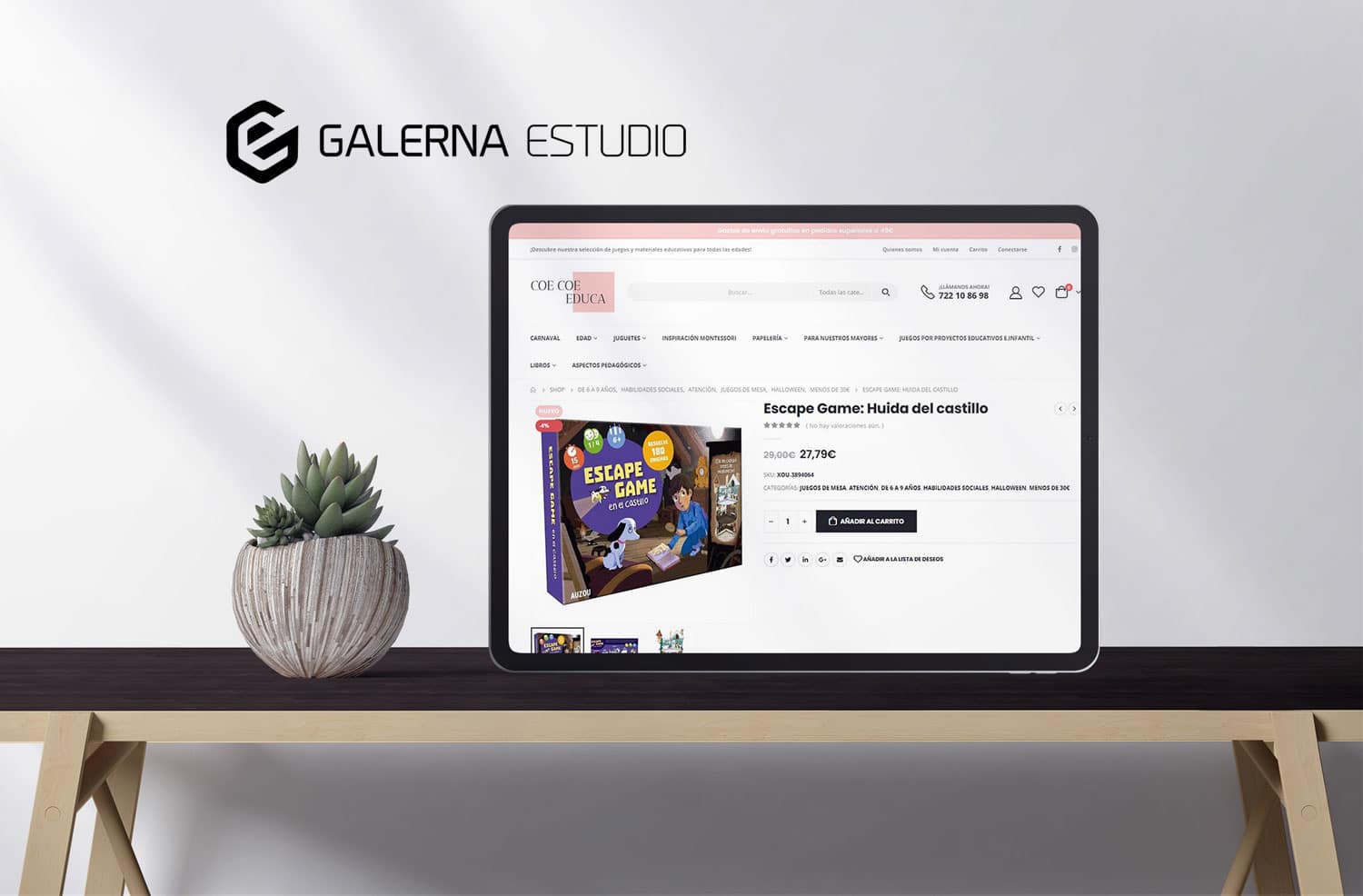 Diseño web Wordpress Tienda online