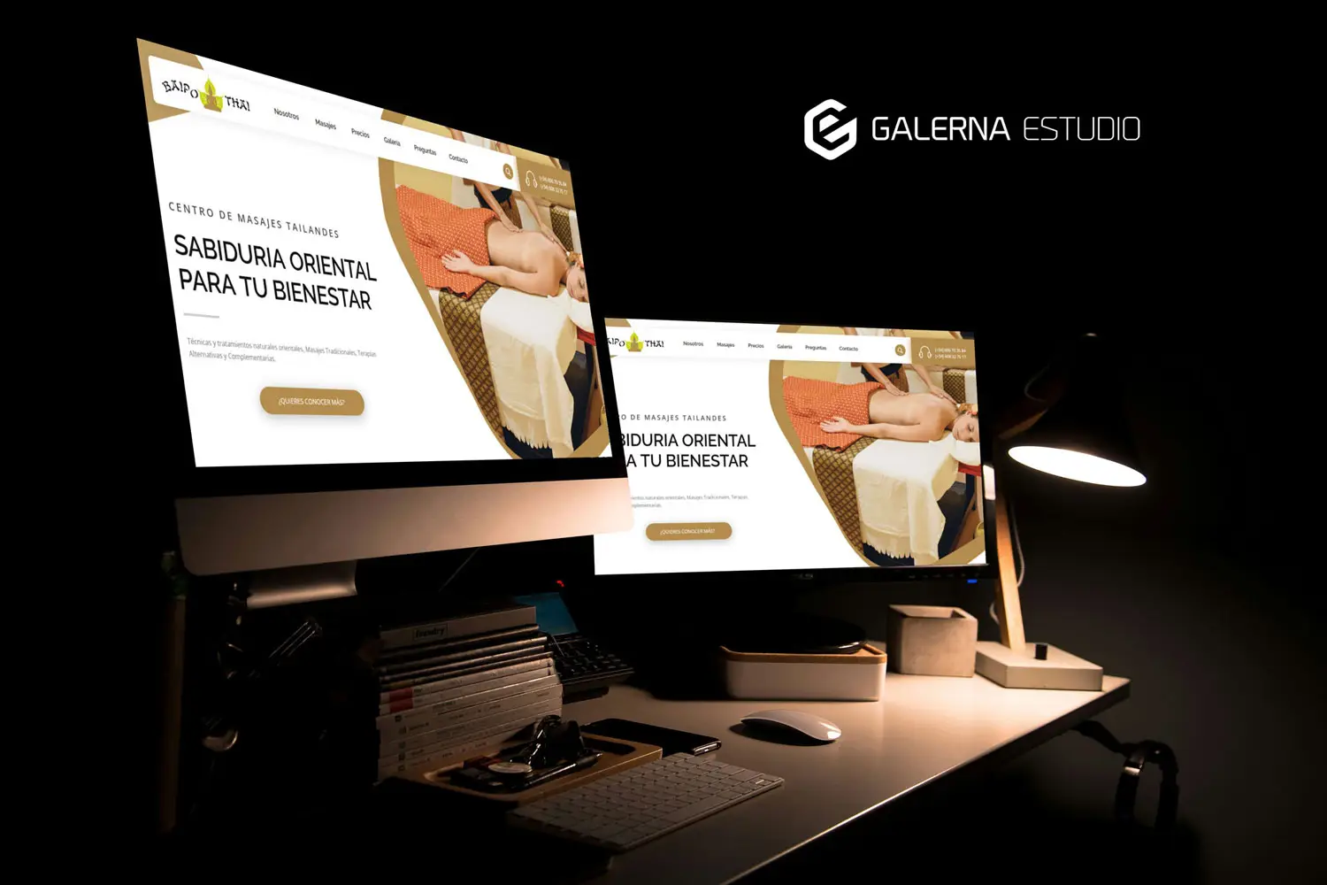 Creación Sitio Web WordPress Centro de Masajes Bilbao