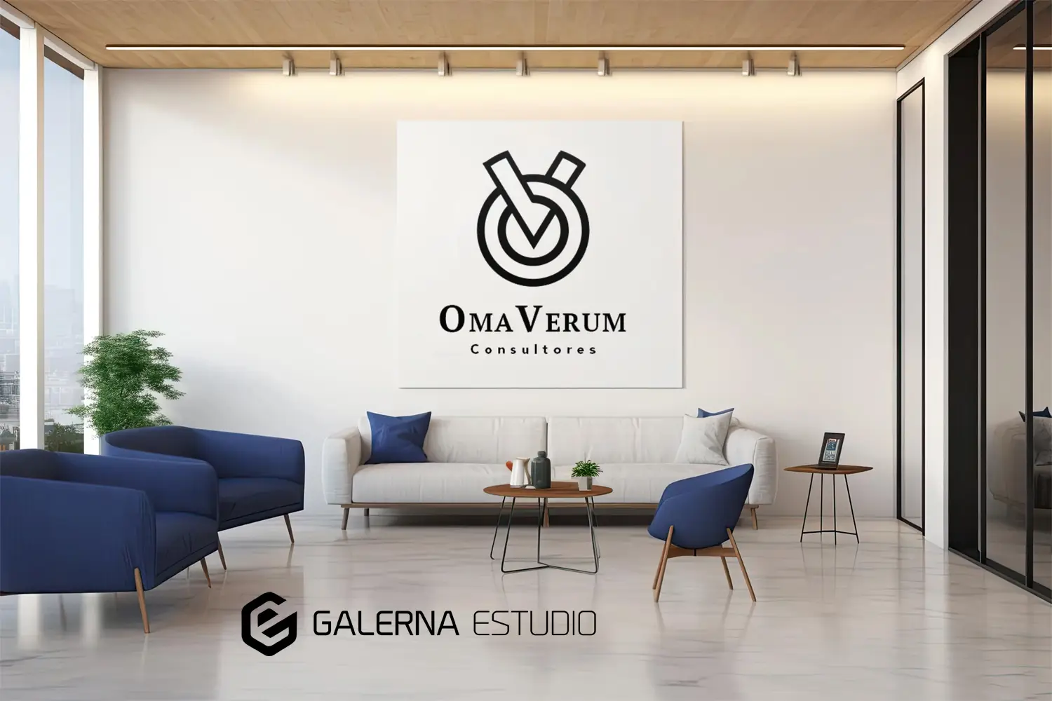 Creación identidad corporativa Omaverum