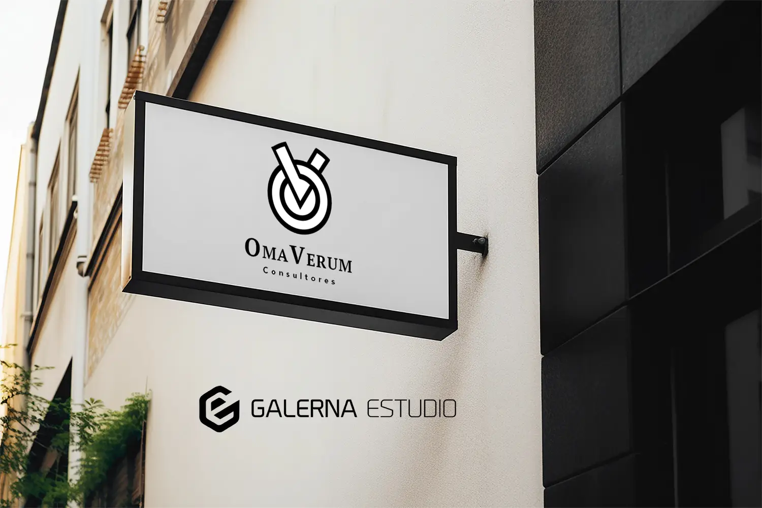 Diseño de cartel corporativo Omaverum