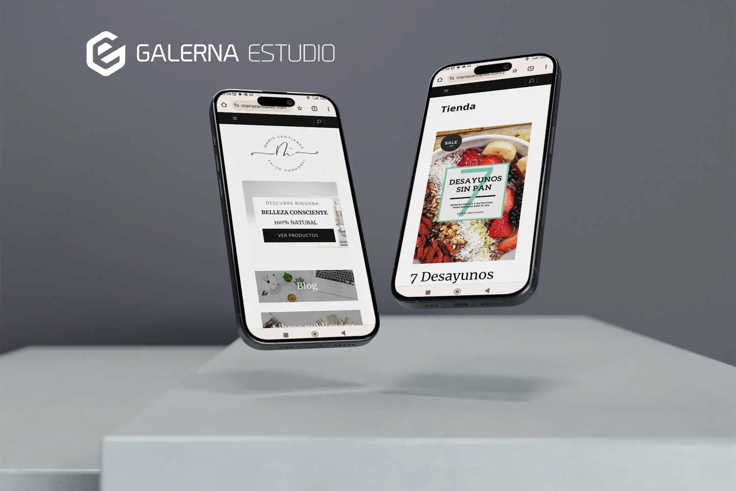 Diseño Wordpress adaptada a móviles fomentar hábitos saludables