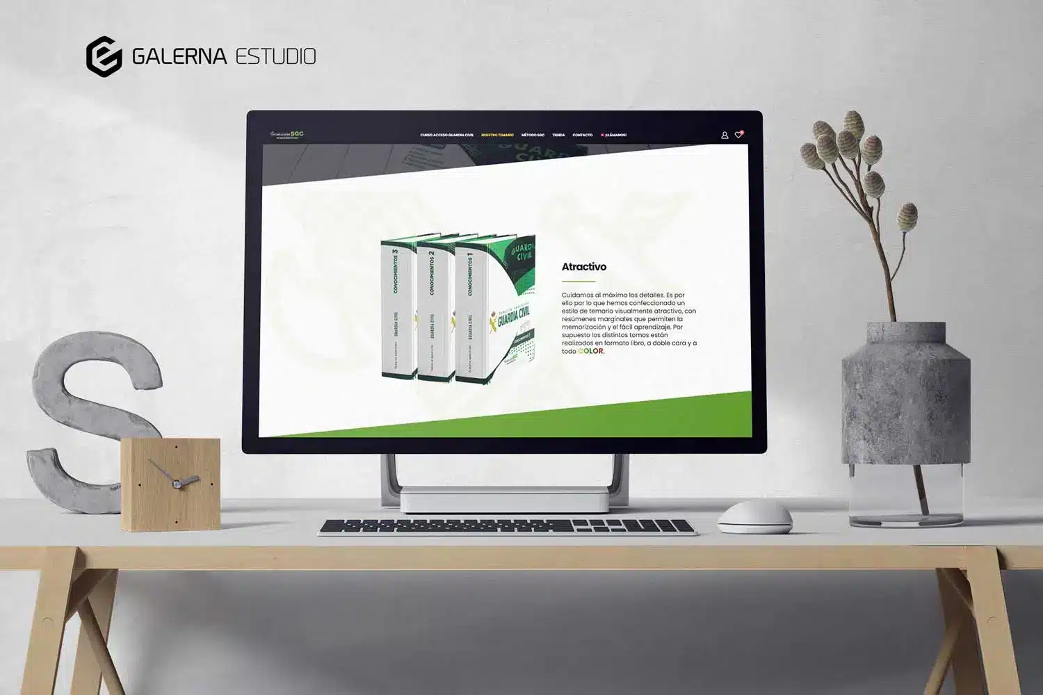 E-commerce WordPress academia Guardia Civiles.