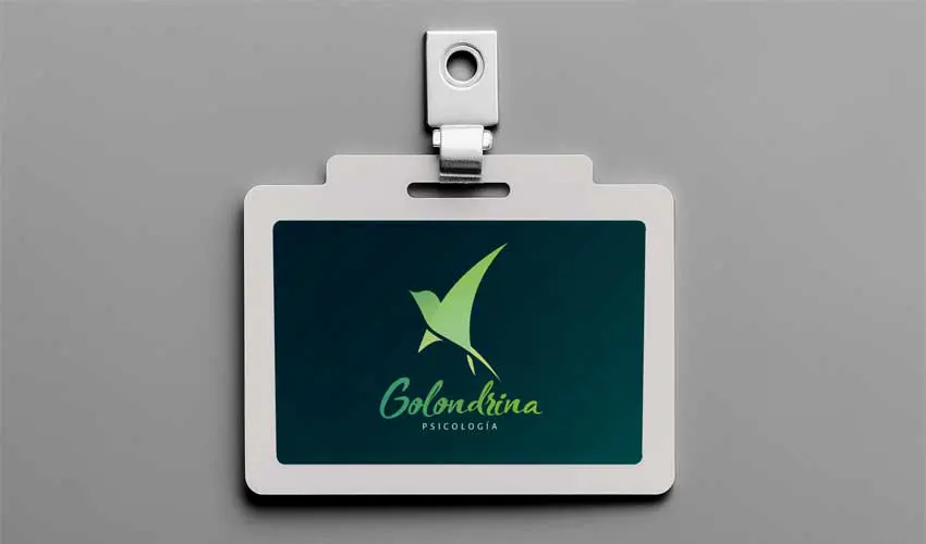 Diseño logotipo Psicología Golondrina