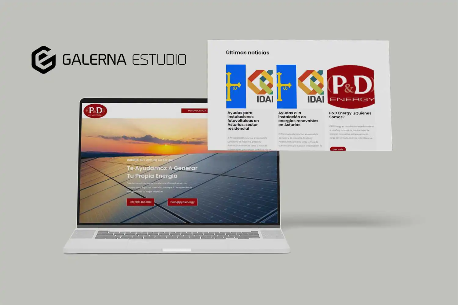 Mantenimiento web Wordpress energías renovables