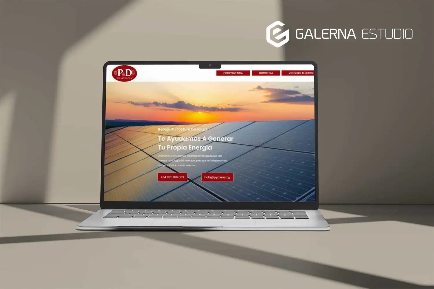 Mantenimiento web Wordpress empresa energías renovables energía solar