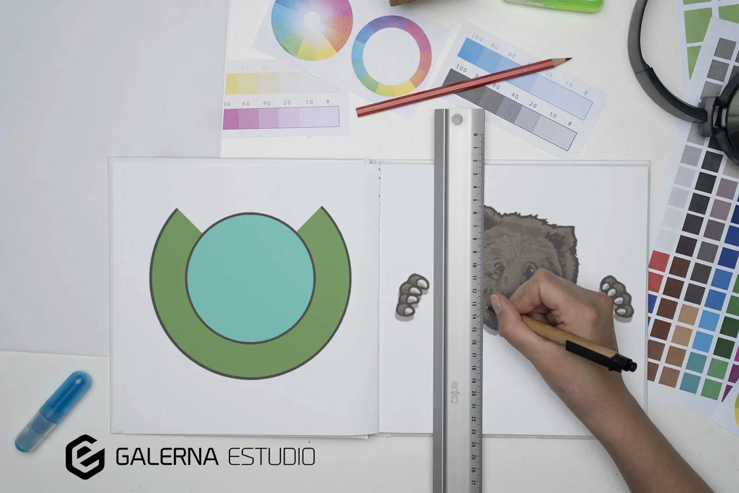 Diseño logotipos gráficos Somiedo Camper Park Asturias