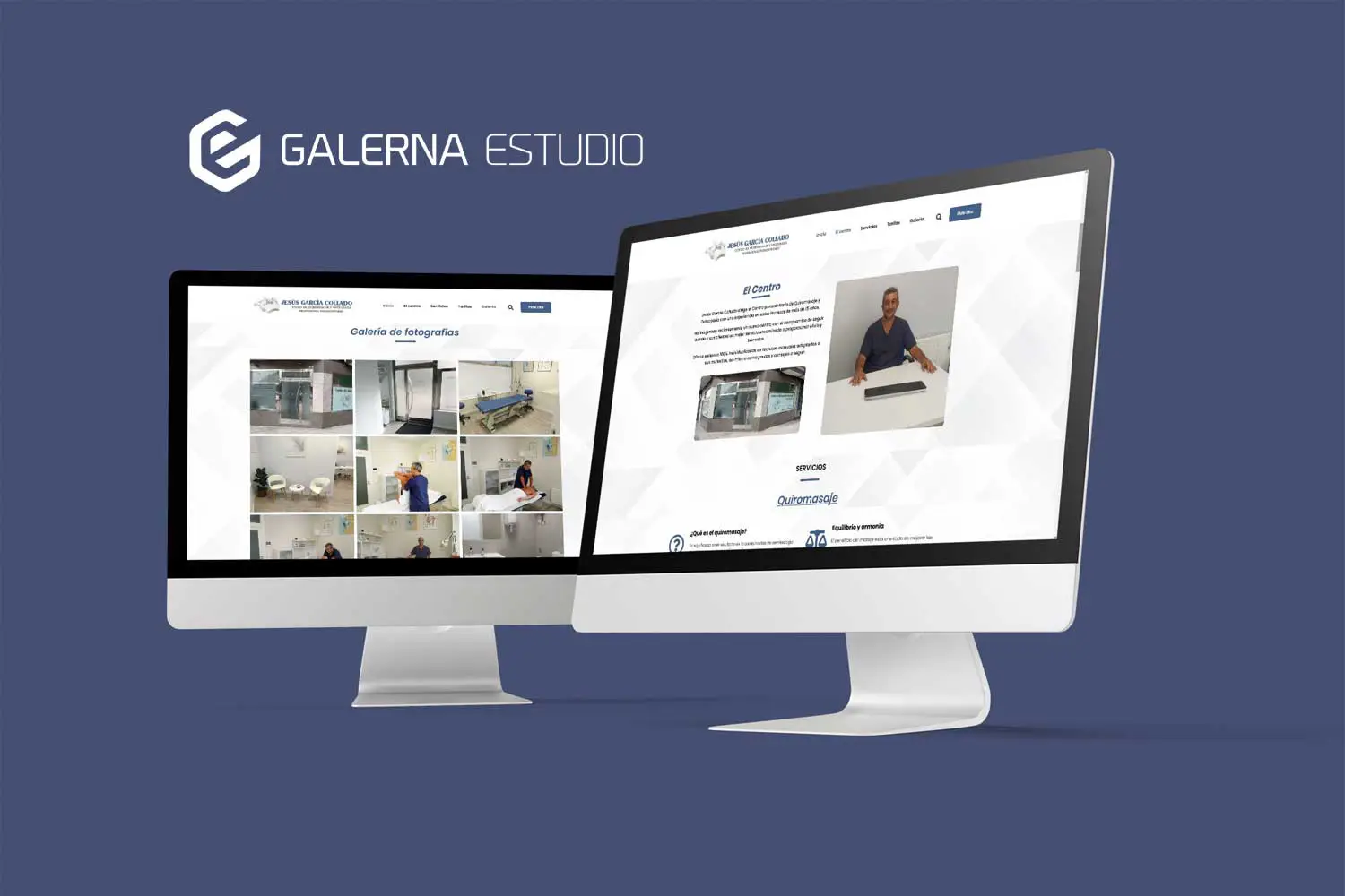 Diseño web WordPress Elementor masajista Asturias