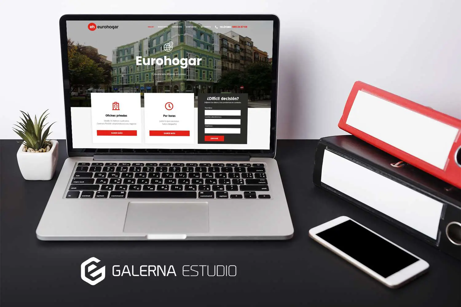 Proyecto web Wordpress Eurohogar en Gijón