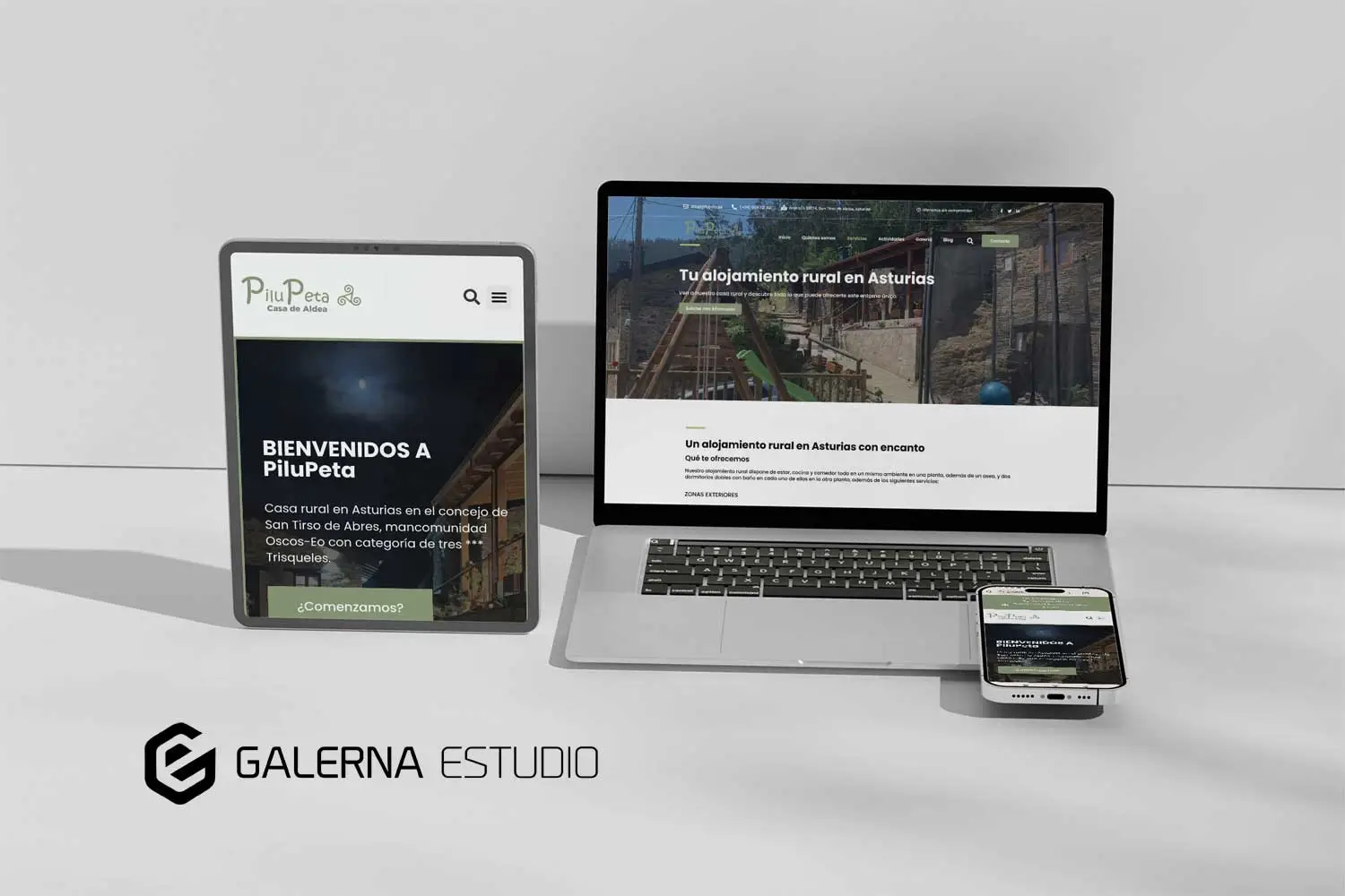 Creación web casa rural Asturias WordPress