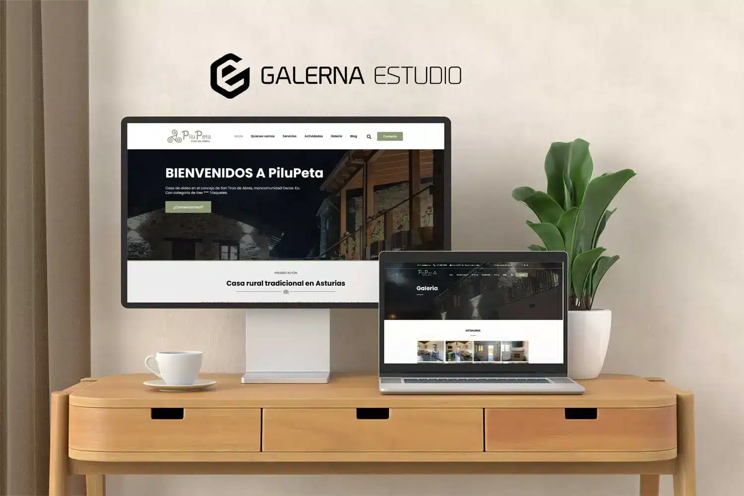 Desarrollo web WordPress casa rural Asturias